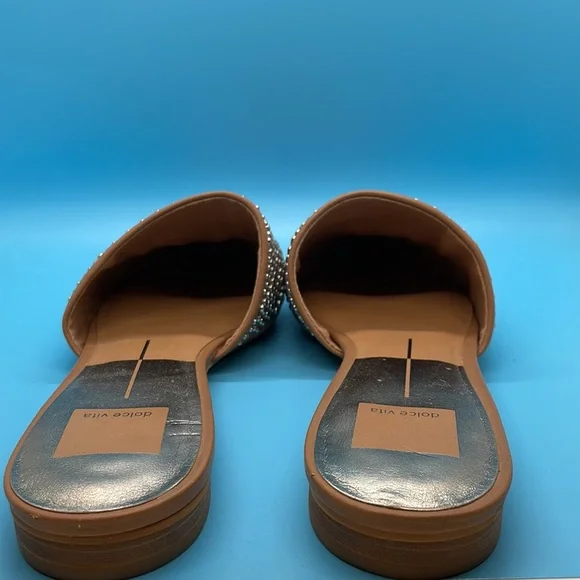 Dolce Vita tan leather mules Sz 8 - Picture 3 of 9